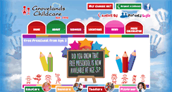 Desktop Screenshot of grovelandschildcare.ie